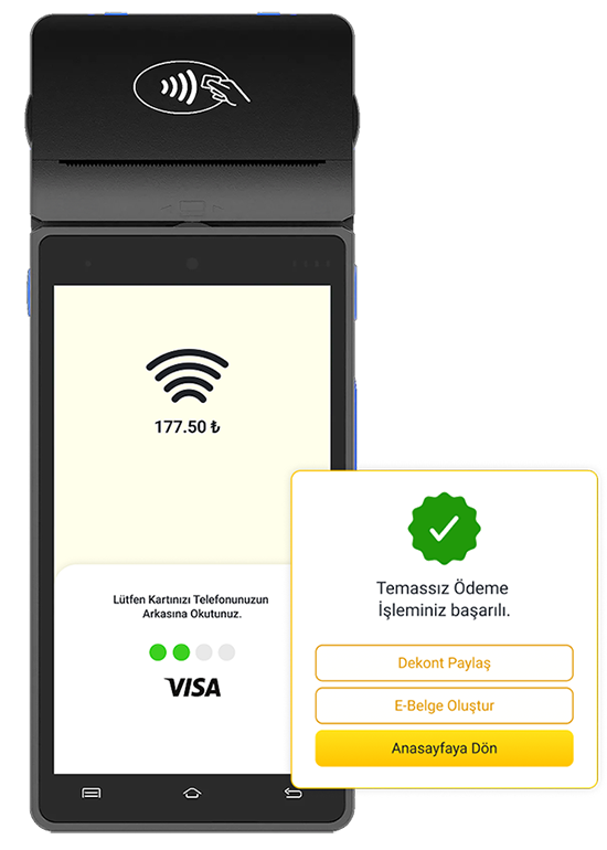 Android POS Temassız Ödeme