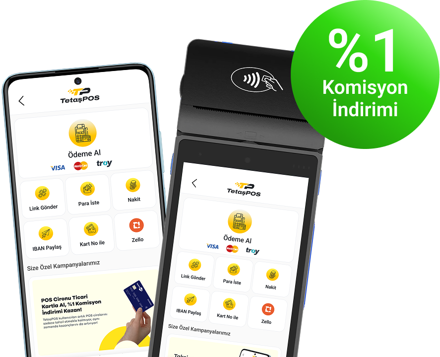 %1 komisyon indirimi avantajını yakalayın!